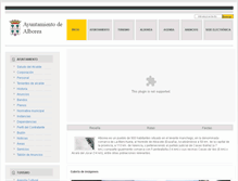 Tablet Screenshot of alborea.dipualba.es